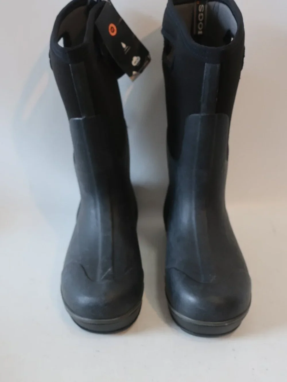 NWOB Mens Bogs Black Waterproof Neo-Tech Pull-On Classic Ultra High Farm Boot 10